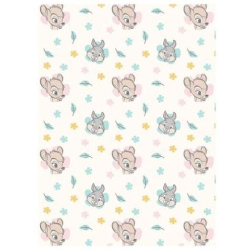 Bambi Fleece Deken - Disney Baby, Kinderen en Baby's, Dekens, Slaapzakjes en Inbakerproducten, Nieuw, Deken, 100 cm of meer, Ophalen of Verzenden