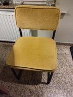 4 Ocker kleurige keukenstoelen, Huis en Inrichting, Stoelen, Ophalen