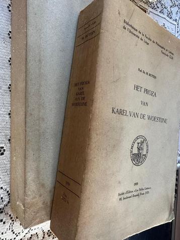 Antiek boek Karel Van De Woestijne