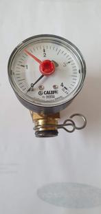 Veiligheidsventiel met manometer, Doe-het-zelf en Bouw, Chauffageketels en Boilers, Gebruikt, Aardgas, Ophalen of Verzenden, 6 t/m 10 jaar oud