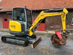 Minigraver Wacker Neuson EZ26 met 3 bakken bj2023 amper 600, Zakelijke goederen, Ophalen, Graafmachine