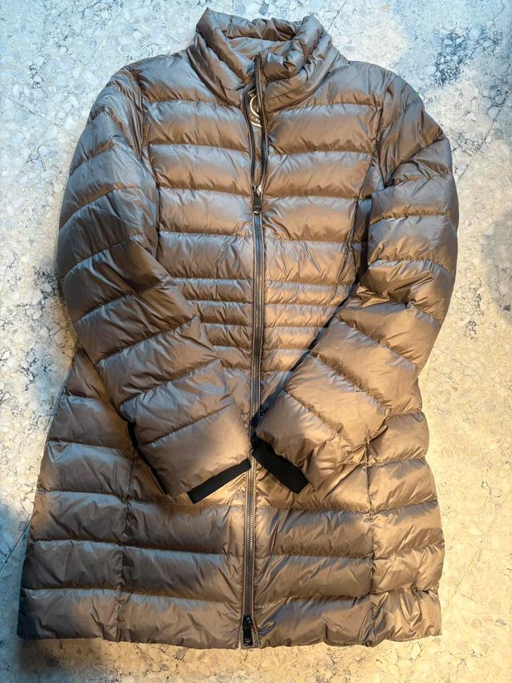 RESET donsparka beige (XL), Kleding | Dames, Jassen | Winter, Zo goed als nieuw, Beige, Ophalen of Verzenden