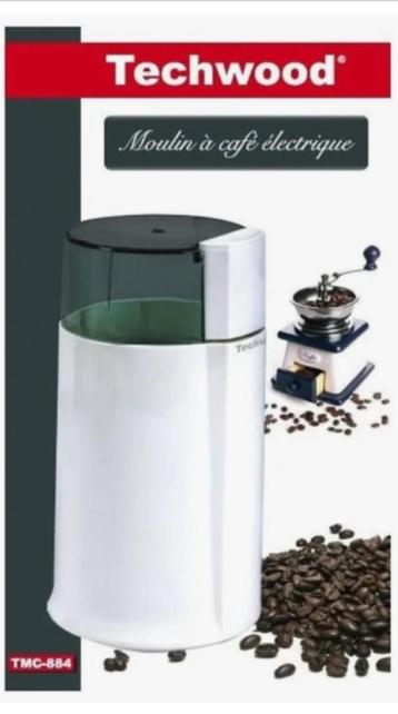 Koffiemolen Techwood electrisch beschikbaar voor biedingen