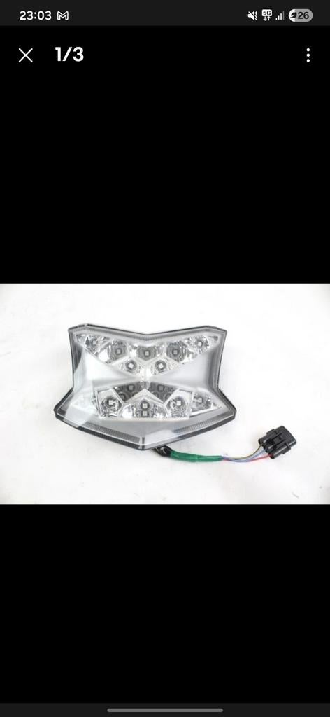 Feu arrière pour moto kawasaki z650 2017-2025, Motos, Particulier