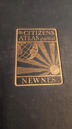 Newnes' Citizens atlas of the World. Bartholomew. 1923 (?)., Gelezen, Wereld, Ophalen of Verzenden, Bartolomew, John.