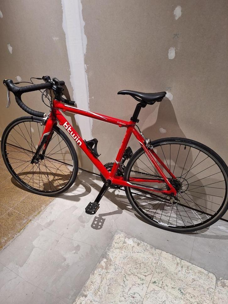 Koersfiets Triban 3 - framemaat 44, Fietsen en Brommers, Fietsen | Racefietsen, Zo goed als nieuw, Overige merken, Meer dan 20 versnellingen