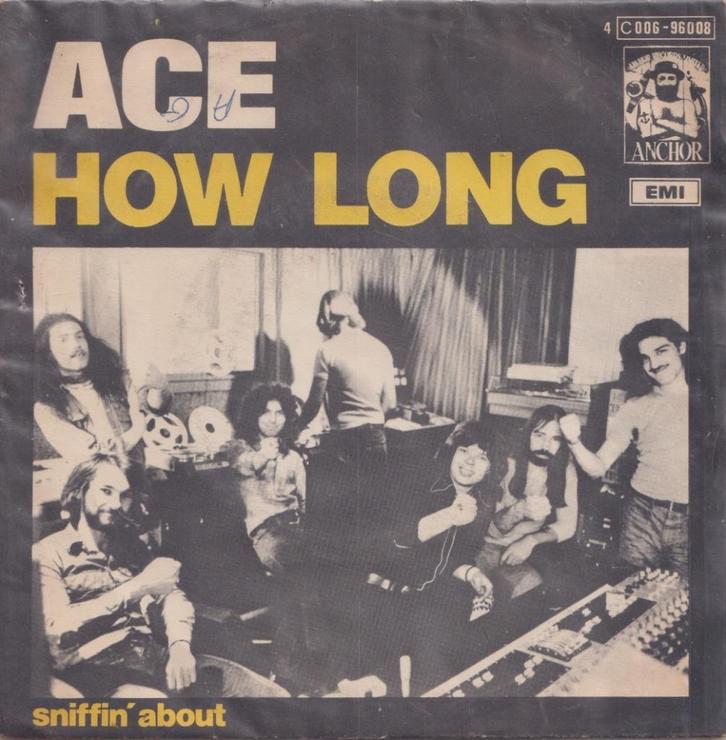 Ace – How long / Sniffin’ about – Single, Cd's en Dvd's, Vinyl Singles, Gebruikt, Single, Pop, 7 inch, Ophalen of Verzenden