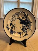 Handpainted wandbord, Antiquités & Art, Antiquités | Assiettes décoratives & Carrelages, Enlèvement