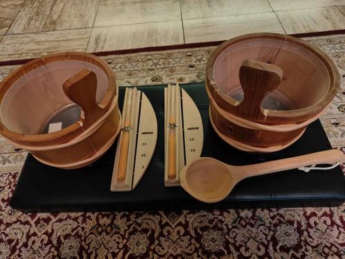 Harvia sauna set – nieuw, ongebruikt, Huis en Inrichting, Woonaccessoires | Onderzetters, Nieuw, Ophalen
