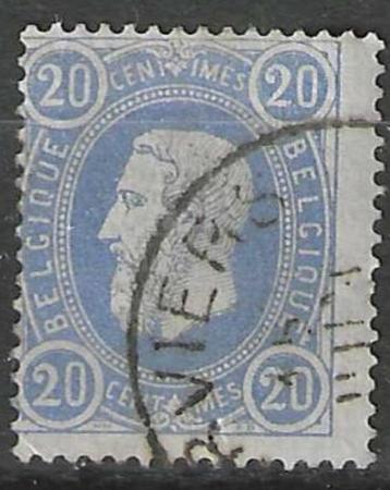 Belgie 1869/1878 - Yvert/OBP 31 - Leopold II (ST) beschikbaar voor biedingen