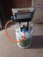 Gasbrander plus biddon, Ophalen, Zo goed als nieuw