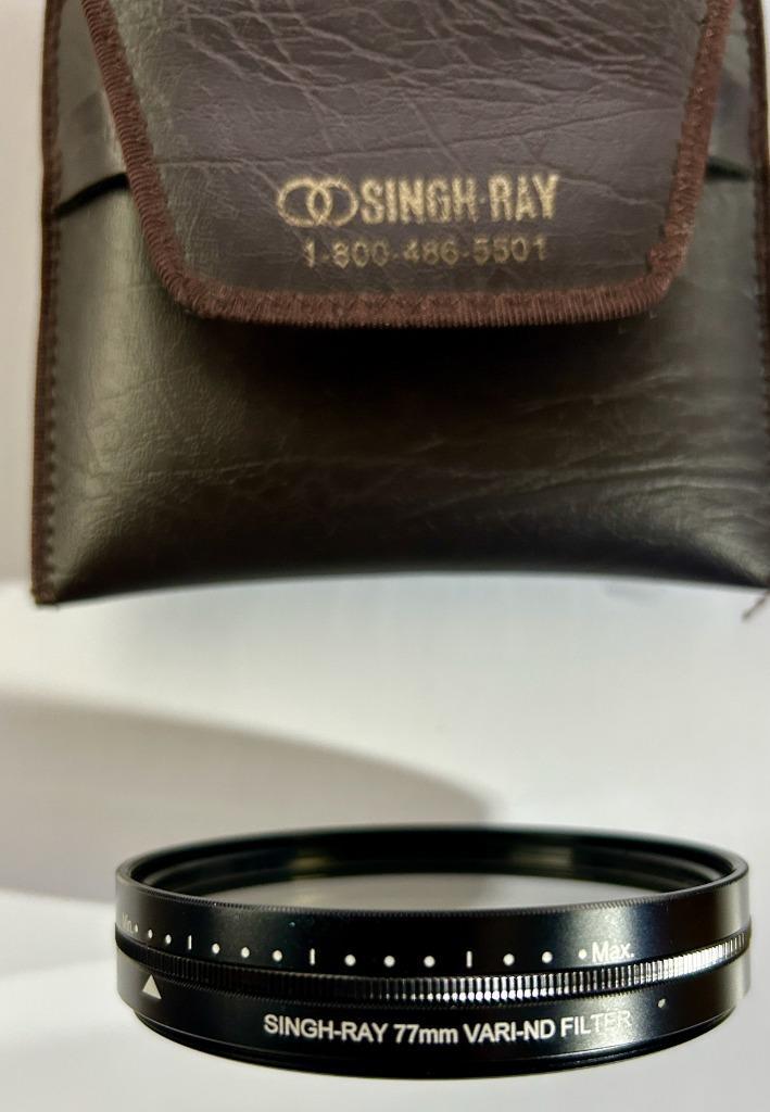 Filtre photo densité variable - Singh-Ray vari ND 77 mm, TV, Hi-fi & Vidéo, Photo | Filtres, Comme neuf, Autres types, 70 à 80 mm