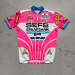 SEFB Spaarbank GAN 1990 koerstrui wielertrui vintage, Fietsen en Brommers, Fietsaccessoires | Fietskleding, Ophalen of Verzenden