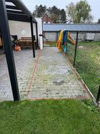 Klinker 21x14 blauw/zwart - gratis op te halen, Tuin en Terras, Tegels en Klinkers, Ophalen, Gebruikt, Beton, Klinkers