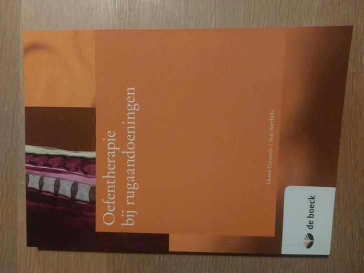 L. Danneels - Oefentherapie bij rugaandoeningen, Boeken, Wetenschap, Zo goed als nieuw, Ophalen of Verzenden