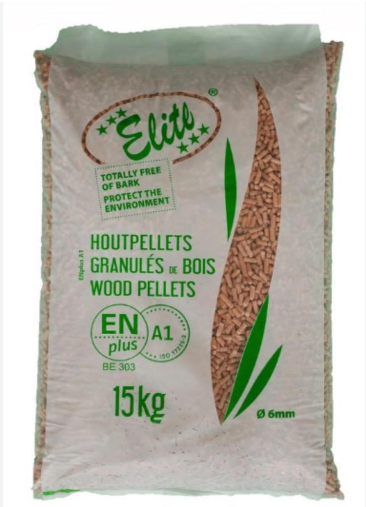 ELITE pellets GROEN PROMO, Tuin en Terras, Brandhout, Stammen, Overige houtsoorten, Minder dan 3 m³, Verzenden
