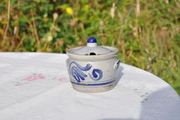 confiturier en gres gris bleu, Antiek en Kunst, Ophalen of Verzenden