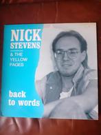 maxi-single Nick Stevens : Back to words (Belpop), Ophalen of Verzenden, Single