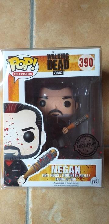 Horror funko pop the walking dead bloody negan gamestop excl beschikbaar voor biedingen