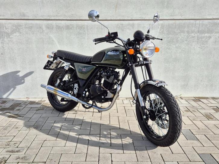 BULLIT HUNT 125cc weinig kilometers met garantie, Motoren, Motoren | Overige merken, Particulier, Naked bike, 11 kW of minder