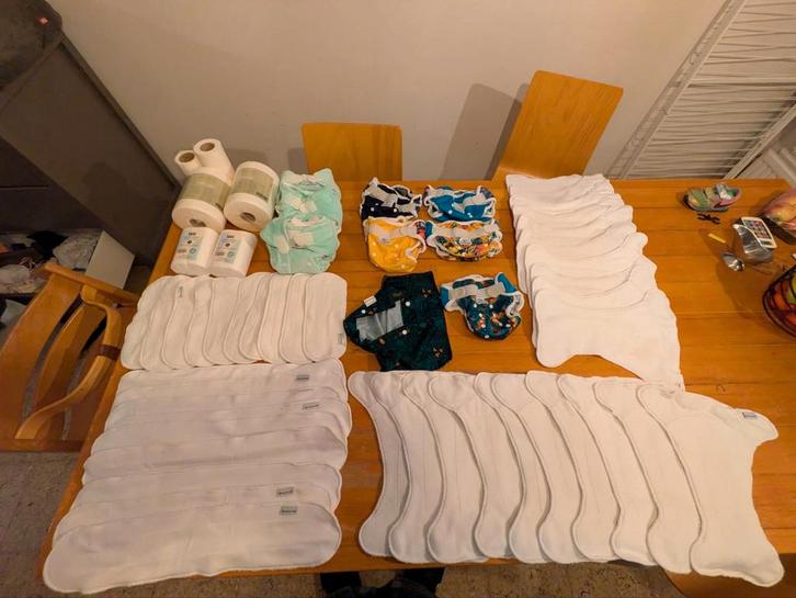 Wasbare luiers: Bamboolik duo grote set, Kinderen en Baby's, Badjes en Verzorging, Ophalen