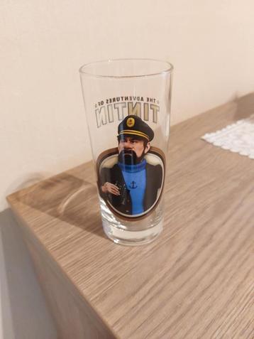Drinkglas / Kapitein Haddock / The adventures of Tintin beschikbaar voor biedingen