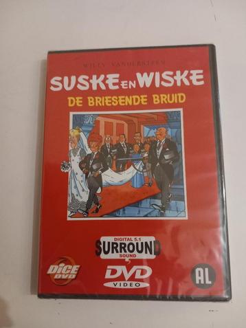 DVD Suske en Wiske De Briesende Bruid Animatie Vandersteen beschikbaar voor biedingen