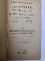 geïllustreerde technische woordenboeken in zes talen, Boeken, Schlomann-Oldenbourg, Ophalen of Verzenden, Zo goed als nieuw, Overige onderwerpen