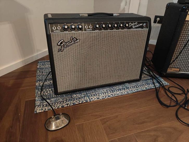Fender Deluxe Reverb '65 (vele upgrades), Muziek en Instrumenten, Versterkers | Bas en Gitaar, Zo goed als nieuw, Ophalen