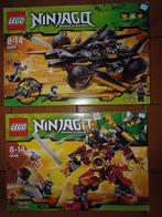 Lego Ninjago verzameling 9444 en 9448, Ophalen of Verzenden, Zo goed als nieuw, Complete set, Lego