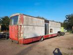 Caravan woonwagen werfkeet Tiny house oplegger container 12m, Ophalen