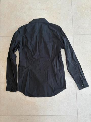 Esprit zwart hemd heren - maat 39/40 slim fit beschikbaar voor biedingen