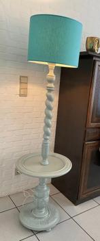 Vloerlamp + lamp inbegrepen, Ophalen, Zo goed als nieuw, Hout, 150 tot 200 cm