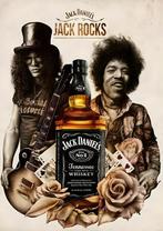 Plaque murale vintage Hendrix en bois d albesia 40x30 cm