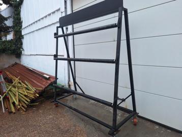 Dakrubber EPDM rol rek in aluminium  beschikbaar voor biedingen