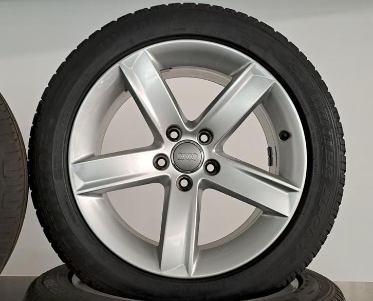 17 Duim velgen met Winter banden van Audi A5, Auto-onderdelen, Banden en Velgen, Banden en Velgen, Winterbanden, 17 inch, 225 mm