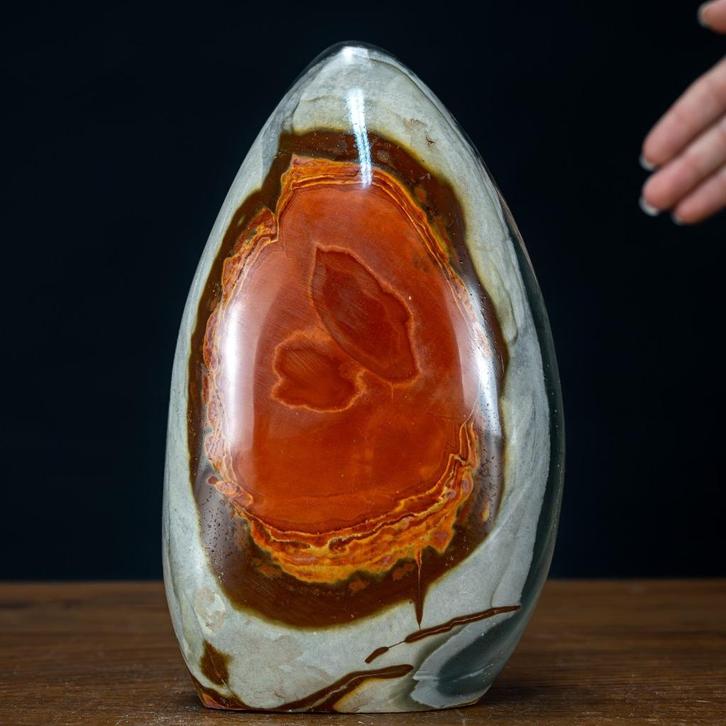 Agaat Polychrome 1.2 kg, Verzamelen, Mineralen en Fossielen, Mineraal, Ophalen of Verzenden