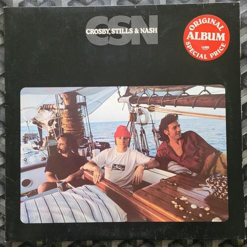 LP Crosby, Stills & Nash CSN de 1977, CD & DVD, Vinyles | Rock, Utilisé, Rock and Roll, Enlèvement ou Envoi