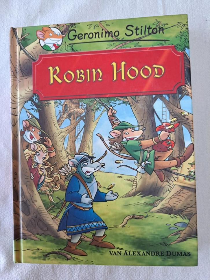 Robin Hood, Geronimo Stilton, Boeken, Kinderboeken | Jeugd | 10 tot 12 jaar, Nieuw, Fictie, Ophalen of Verzenden