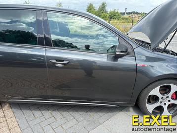 Deur rechts voor Volkswagen Golf 6 GTI 2008-13 Grijs beschikbaar voor biedingen