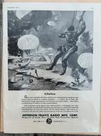 US WO2 advertentie JEFFERSON met parachutisten, airborne, Ophalen of Verzenden