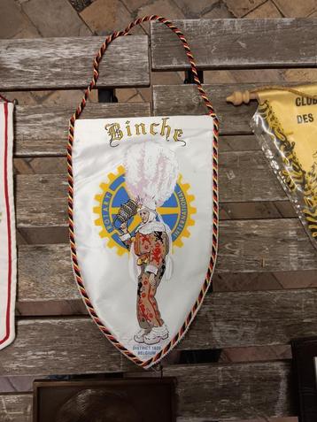 Fanion Binche Rotary Club Gillis, Enlèvement ou Envoi, Utilisé
