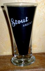 Stout HAECHT, Verzamelen, Biermerken, Ophalen of Verzenden, Zo goed als nieuw, Glas of Glazen