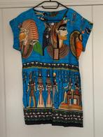 Bloes met Egyptische tekeningen. Large. NIEUWE staat, Ophalen of Verzenden, Nieuw, Maat 42/44 (L), Blauw