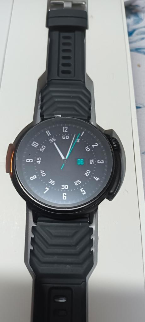smartwatch, Handtassen en Accessoires, Smartwatches, Nieuw, Android, Zwart, Hartslag, Stappen, Ophalen