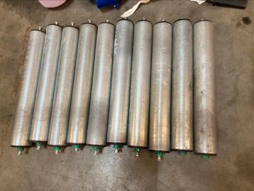10 stevige metalen rollenbaan rollen rollerbaan, Enlèvement ou Envoi