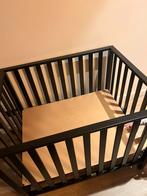 Zwart park plus matras voor er in, Kinderen en Baby's, Babyparken, Ophalen, Gebruikt