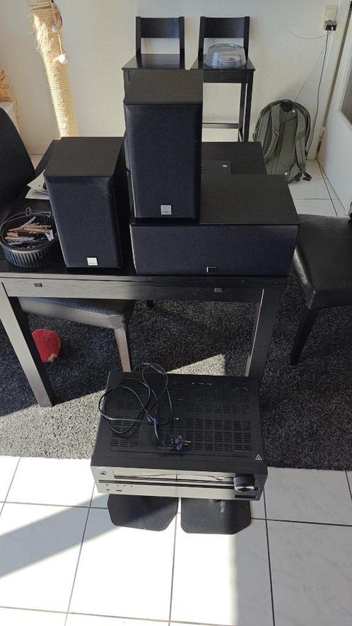 Onkyo TX-NR636 versterker+ Dali stereo speakers & center, Audio, Tv en Foto, Home Cinema-sets, Gebruikt, Overige systemen, 70 watt of meer