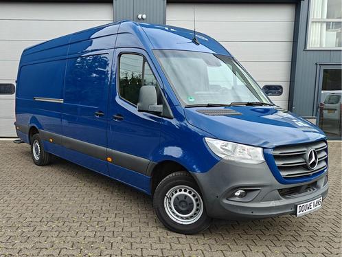 Mercedes-Benz Sprinter L3 H2 Automaat Blauw MBUX 10.25 170PK, Auto's, Bestelwagens en Lichte vracht, Bedrijf, Te koop, ABS, Airconditioning