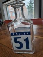 Franse Pastis 51 Karaf wit/blauw, Verzamelen, Glas en Drinkglazen, Gebruikt, Ophalen of Verzenden